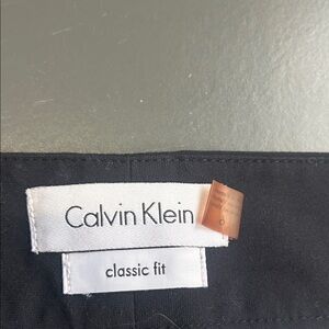 Calvin Klein Black Classic Trousers